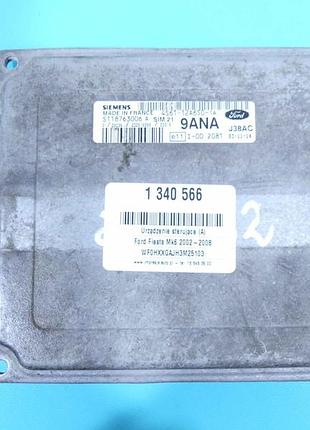 Блок управління двигуном ебу ford fiesta mk6 1.3b