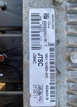 Блок управления двигателем эбу з, ом siemens 7m51-12a650-asc 5ws40551b-t