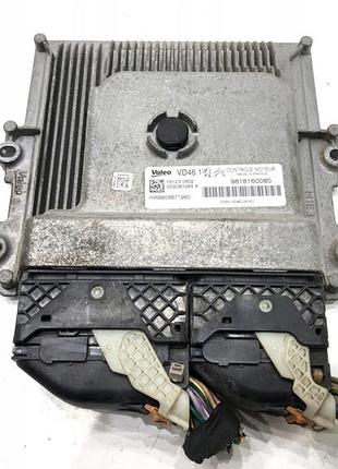 Блок управления двигателем эбу citroen c3 picasso 9818160080 1.2 110км