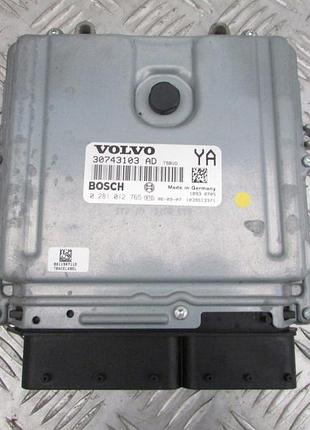 Блок управления двигателем эбу volvo 30743103ad