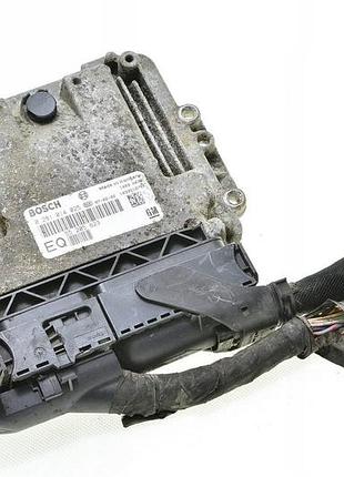 Блок управления двигателем эбу opel astra h 0281014025 55205623 eq +pin