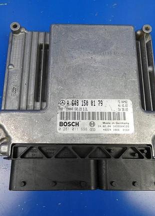 Блок управления двигателем эбу mercedes-benz e class w211 a6481500179