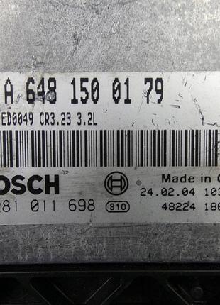Блок управления двигателем эбу mercedes-benz e class w211 a6481500179 2
