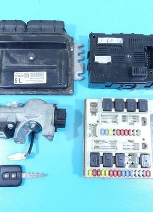Блок управления двигателем эбу ний комплект nissan micra k12 mec37-320 1.2 16v imprk1336924
