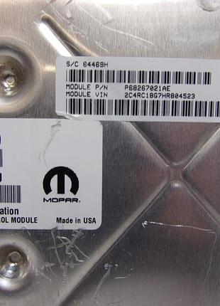 Блок управления двигателем эбу chrysler pacifica 3.6 16-двигун 05150888ad 68267021ae 4