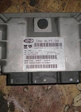 Блок управління двигуном ебу peugeot citroen iaw6lp1.09 9656815280 65832099