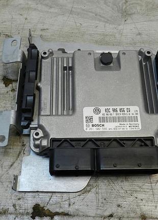 Блок управления двигателем эбу volkswagen golf v plus 1.6 fsi 03c906056eq