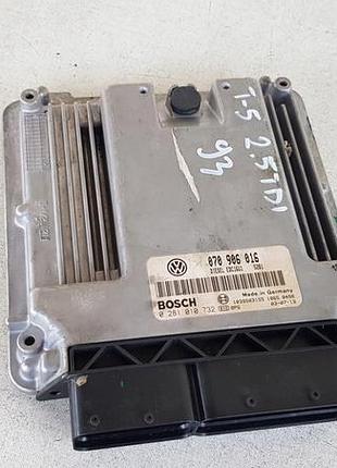 Блок управления двигателем эбу volkswagen t5 2.5 0281010732 070906016 додам