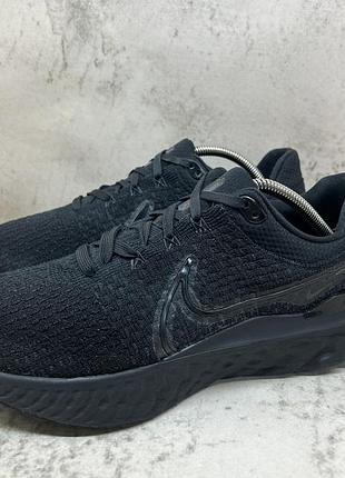 Чоловічі кросівки nike react infinity run flyknit 3 сітка розмір 45.5 / epic tanjun renew revolution free air zoom downshifter