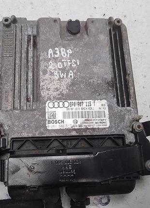 Блок управления двигателем эбу audi a3 8p 03-08r 2.0 tfsi bwa engine 8p0907115t