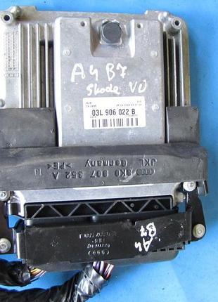Блок управления двигателем эбу оригінальний audi 03l906022b