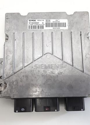 Блок управління двигуном ебу citroen c5 2.0 hpi s118230007g