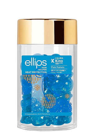 Витамины для волос ellips сила лотоса pure natura hair vitamin 50 шт*1 мл