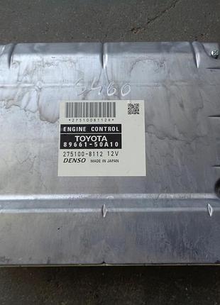 Блок управления двигателем эбу мотоблок управління двигуном lexus ls 460 iv 07r 89661-50a10