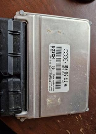 Блок управління двигуном ебу audi a4 1.8 20v 8d0906018aa 0261206896