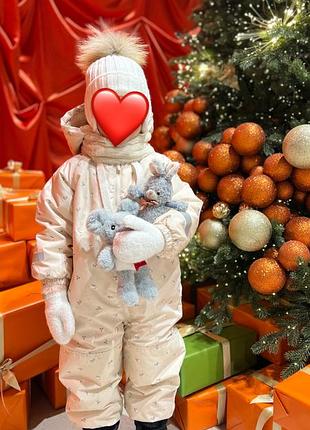 Комбез зимовий для дівчинки