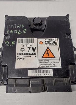 Блок управления двигателем эбу mb275800-6714 nissan pathfinder 23710ec01c