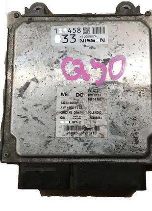 Блок управления двигателем эбу infiniti 237034gc0a