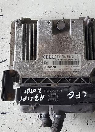 Блок управления двигателем эбу audi a3 ліфт 2011 року 2.0 tdi cr 170km cffb 03l906018aj