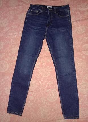 Джинси 👖 женские синимклассические скинни zara