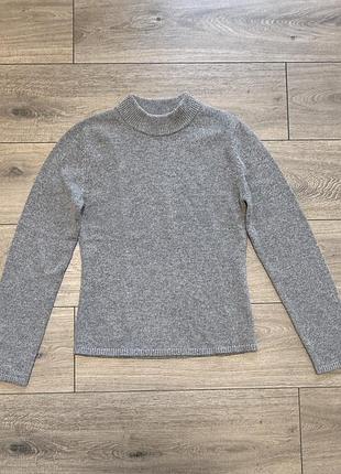 Кашемировый свитер джемпер h&m premium