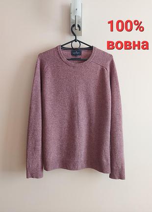 Шерстяной свитер 100% шерсть blue harbour от marks &amp; spencer, шерстяной свитер, p. м