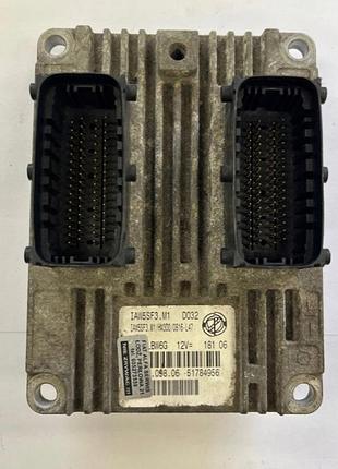 Блок управления двигателем эбу grande punto 1.2 8v iaw 5sf3.m1, очистити 51784956
