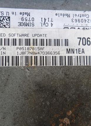 Блок управления двигателем эбу dodge dodge|caliber caliber 1.8b 16v a2c53240963 3