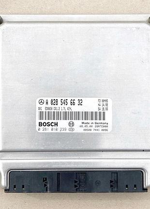 Блок управления двигателем эбу блок mercedes-benz a w168 1.7 cdi a0285456632 0281010239
