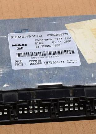 Блок управління двигуном ебу ffr man tgx tgs 81 25805 7058