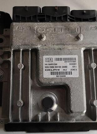 Блок управления двигателем эбу оригінальний citroen 9666912580
