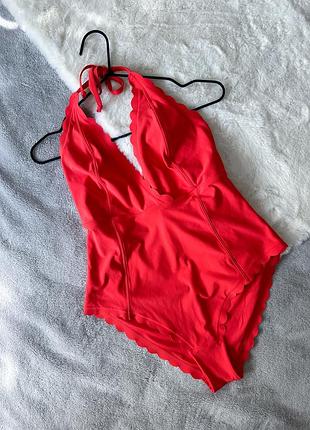 Красный купальник h&amp;m 2