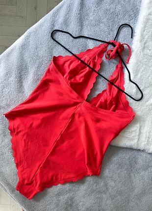 Красный купальник h&amp;m 5