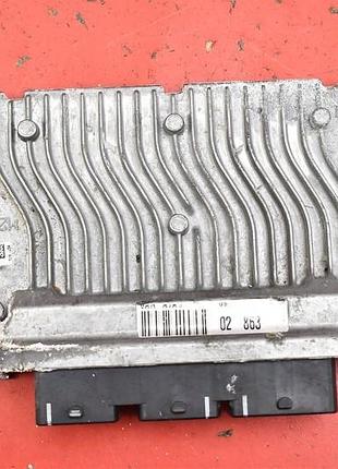 Блок управления двигателем эбу 9664127180 21586048-9a 9651696680 j34p peugeot 207 1.4 8v 73 км