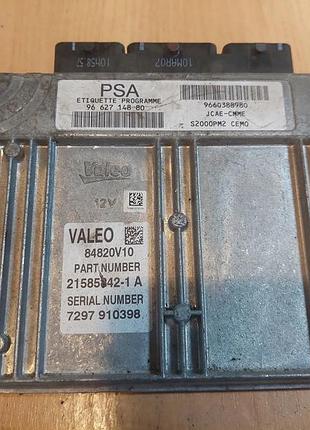 Блок управління двигуном ебу peugeot citroen 1.4 b 9662714880 9660388980 s2000pm2