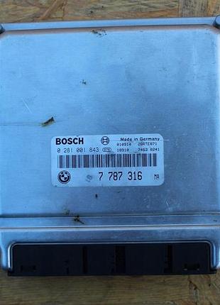 Блок управління двигуном ебу bmw e38 740d m67 0281001843 7787316