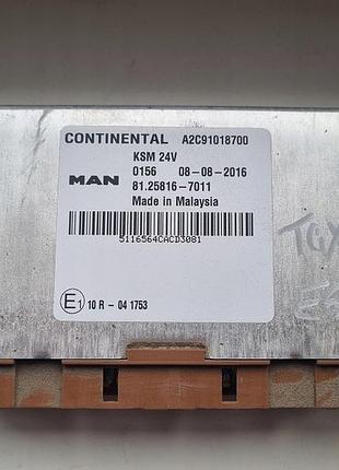 Блок управления двигателем эбу а ksm man tgx tgs tgl tgm euro 6 81258167011