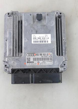 Блок управління двигуном ебу audi a4 b7 2.0 tdi 03g906016lq 0281013887