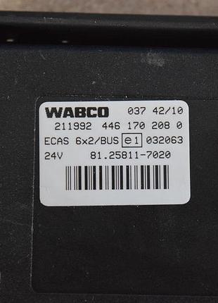 Блок управління двигуном ебу ecas 7020 man 81258117020 tgx