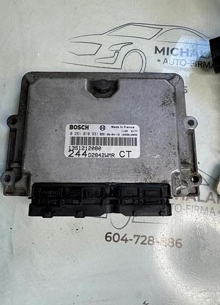 Блок управління двигуном ебу fiat ducato ii 2.8 0281310931 1351212080