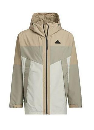 Мужская спортивная куртка с капюшоном adidas city escape color-blocking jacket/15492/