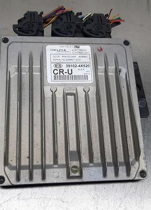 Блок управления двигателем эбу kia carnival 2.9d 39102-4x520