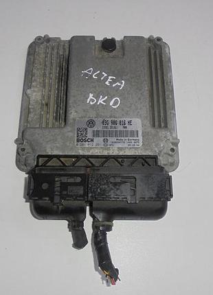 Блок управления двигателем эбу bosch 03g906016he
