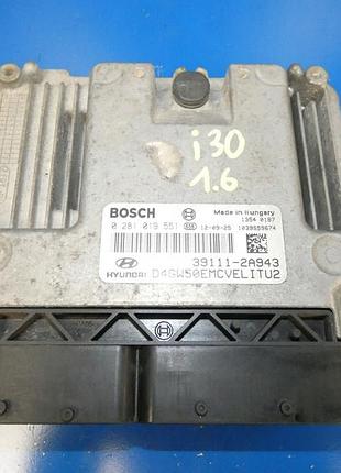 Блок управління двигуном ебу hyundai 39111-2a943