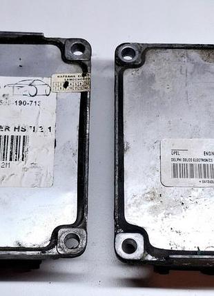 Блок управління двигуном ебу opel astra 09391340 hsfi-2.1