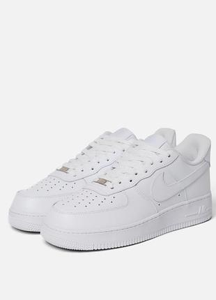 Nike air force 1 07 leather white 3