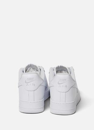 Nike air force 1 07 leather white 4