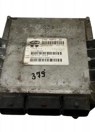Блок управления двигателем эбу iaw48p2.38 9642247380 9642606280 citroen peugeot