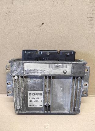Блок управління двигуном ебу laguna ii 2.0 turbo 8200323228 8200279458