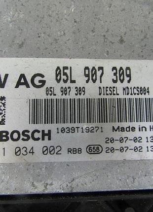 Блок управления двигателем эбу audi a6 c8 05l907309 2